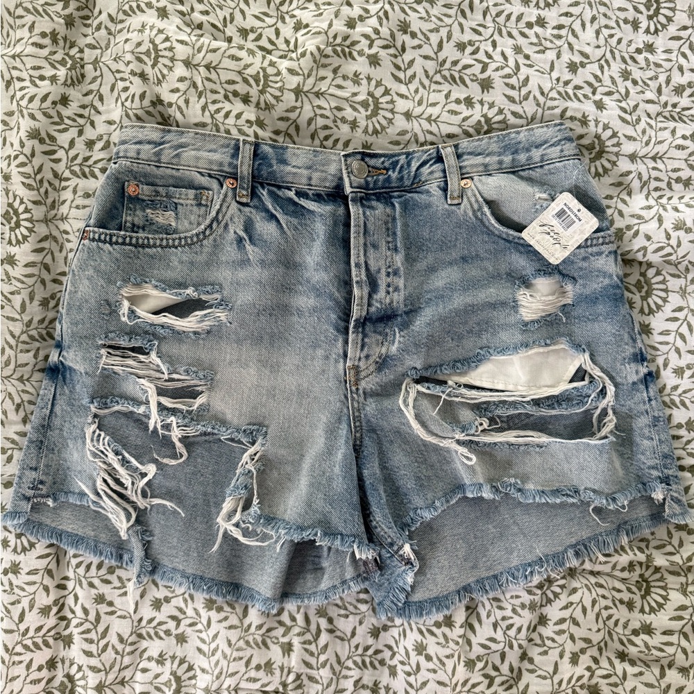 NWT Free People Cutoff Jean Shorts